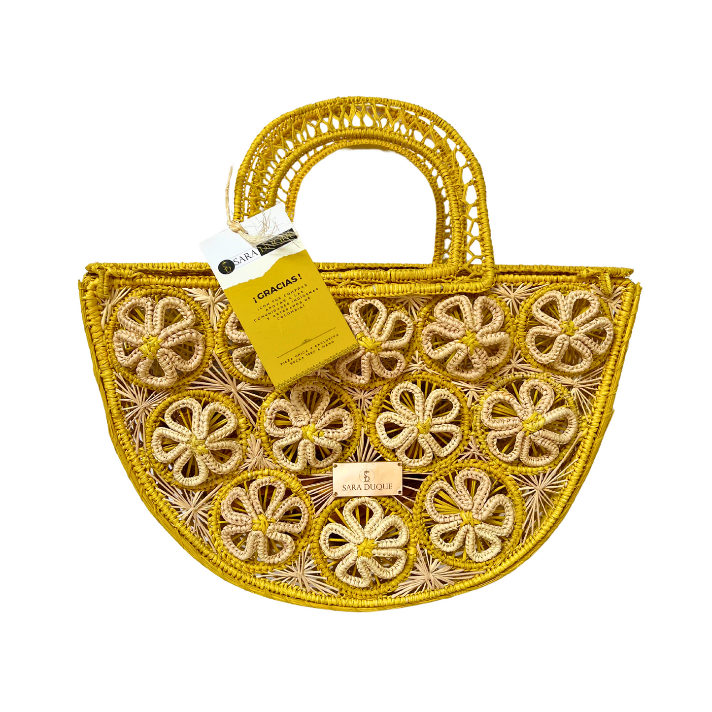 Canasto amarillo palma