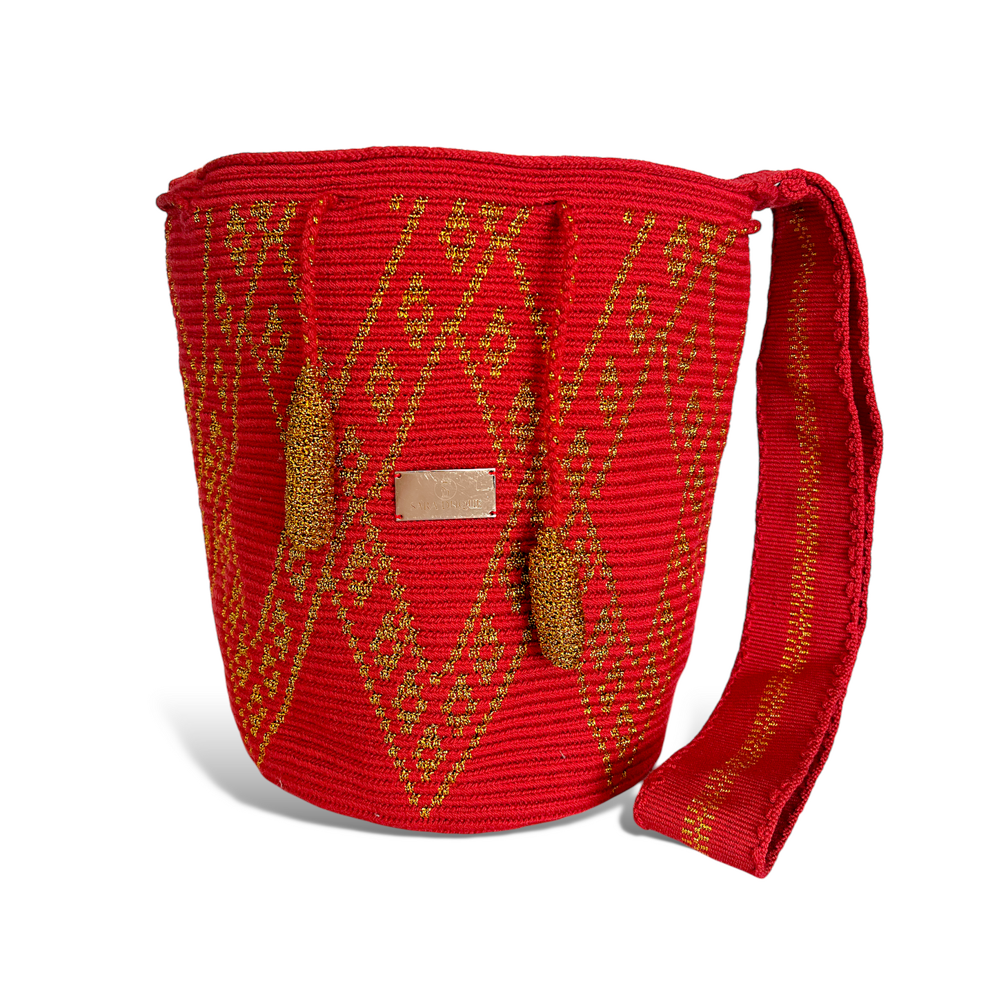 Mochila hilo dorado Grande