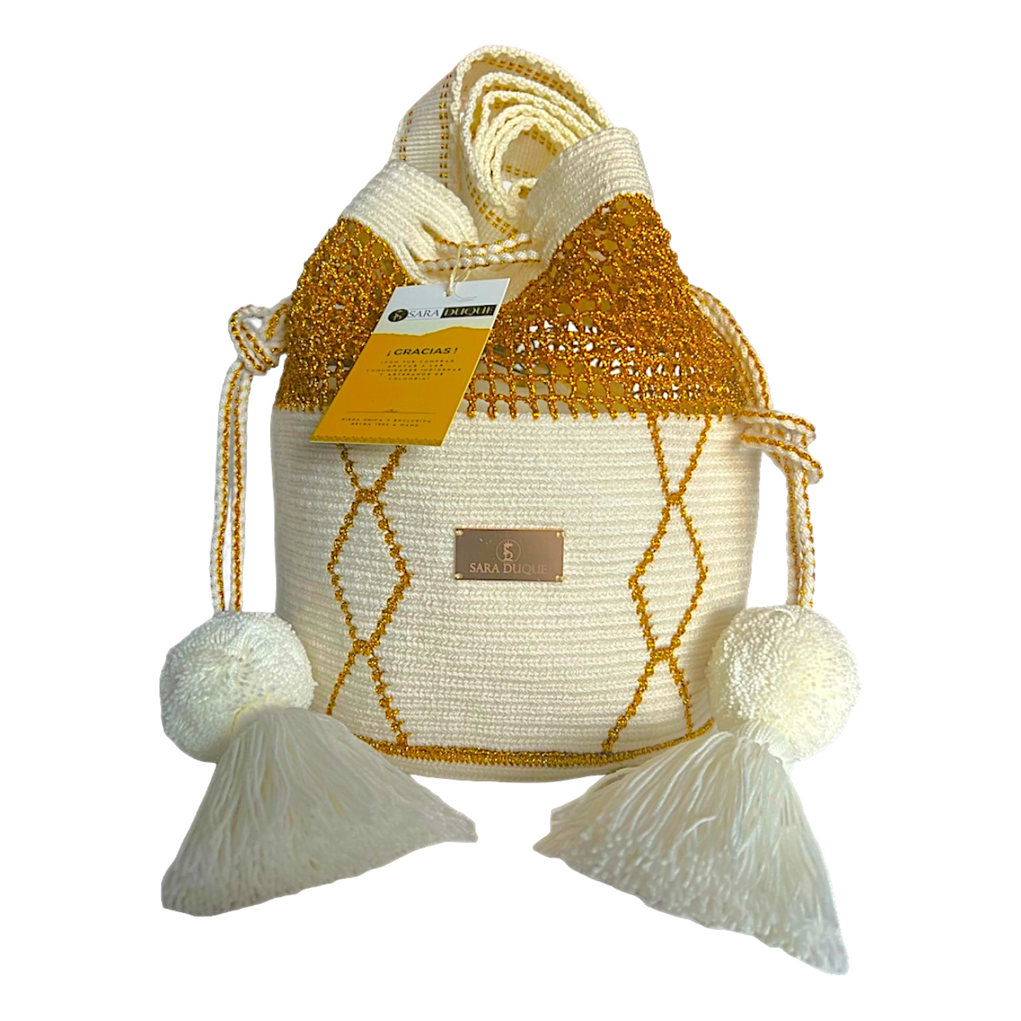 MOCHILA HILO DORADO 003